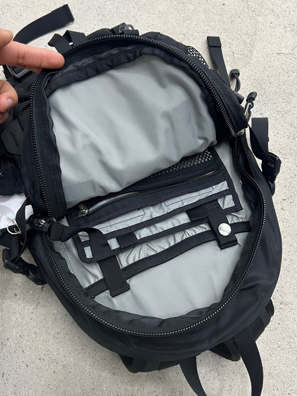 노스페이스 미니샷 백팩 / 블랙 상품이미지7