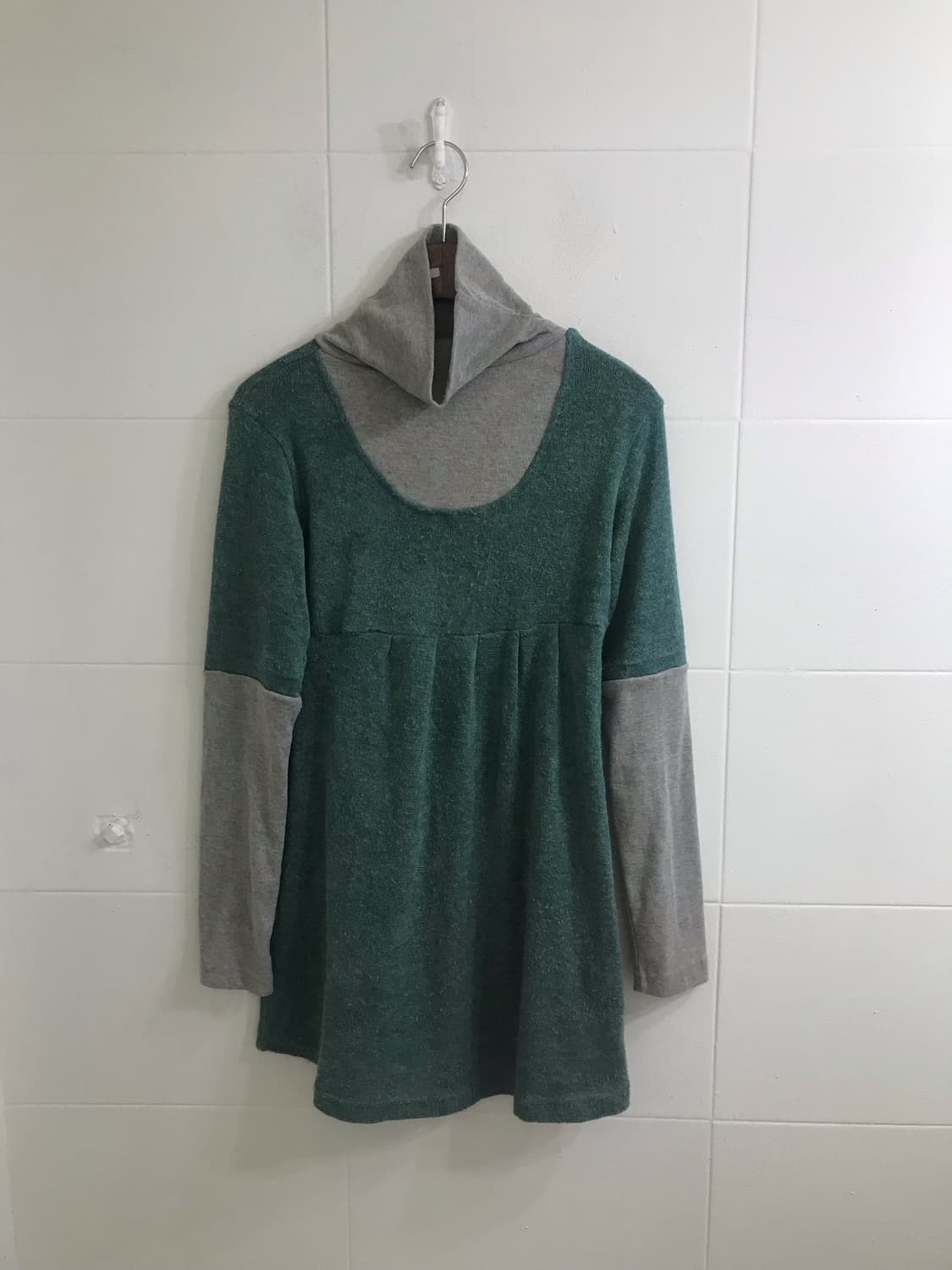 티티카카 플리스 히피 하구미 아오이유우 민트 코디세트 상품이미지5