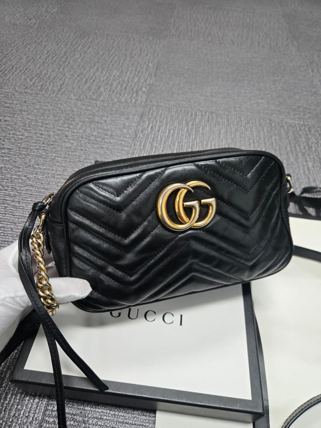 [특가][정품] 구찌 마몬트 GG 숄더백 상품이미지1