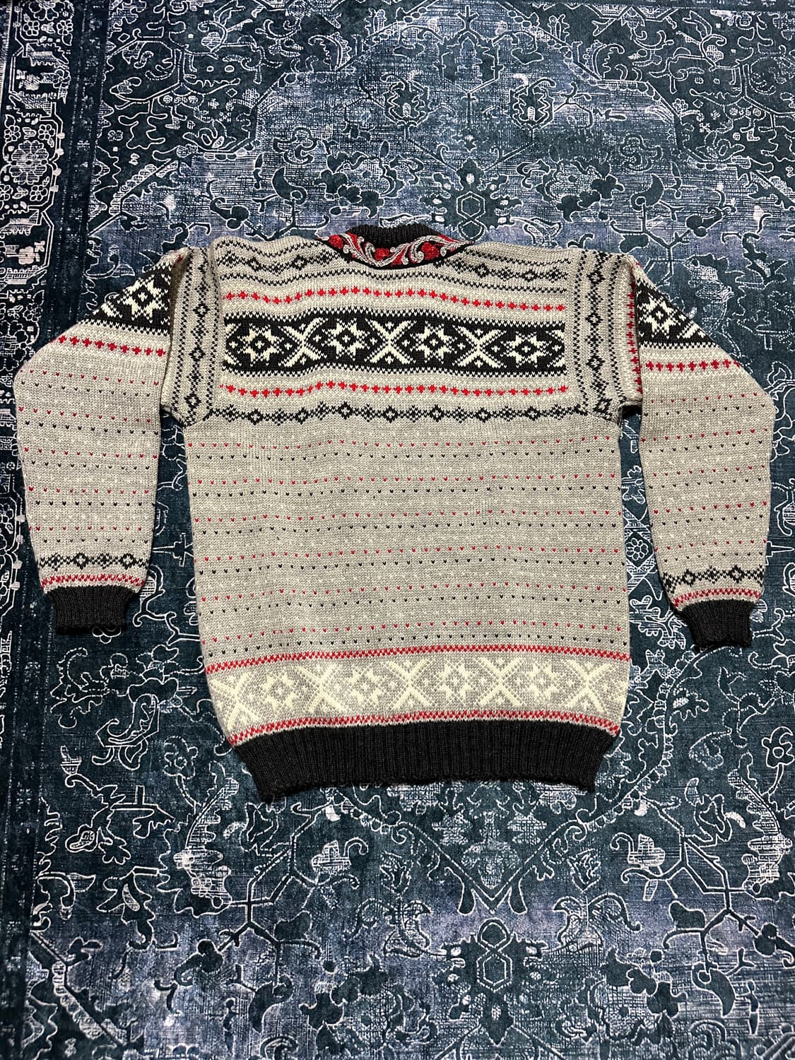 Norway vintage wool knit cardigan 상품이미지2