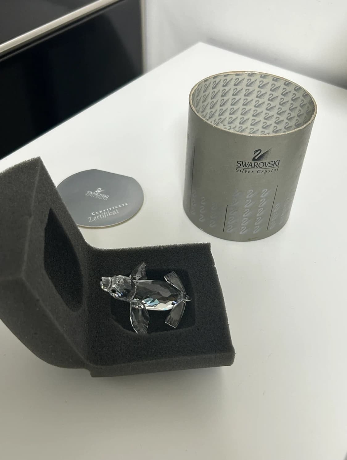 스와로브스키 크리스탈 물개 장식품 상품이미지1