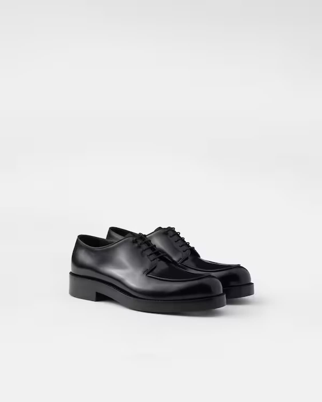 (UK8) Prada brushed lace up derby 상품이미지2