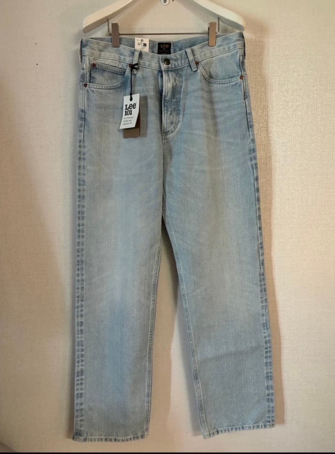 [새제품] lee101 셀비지 연청 데님 30/32사이즈 상품이미지1