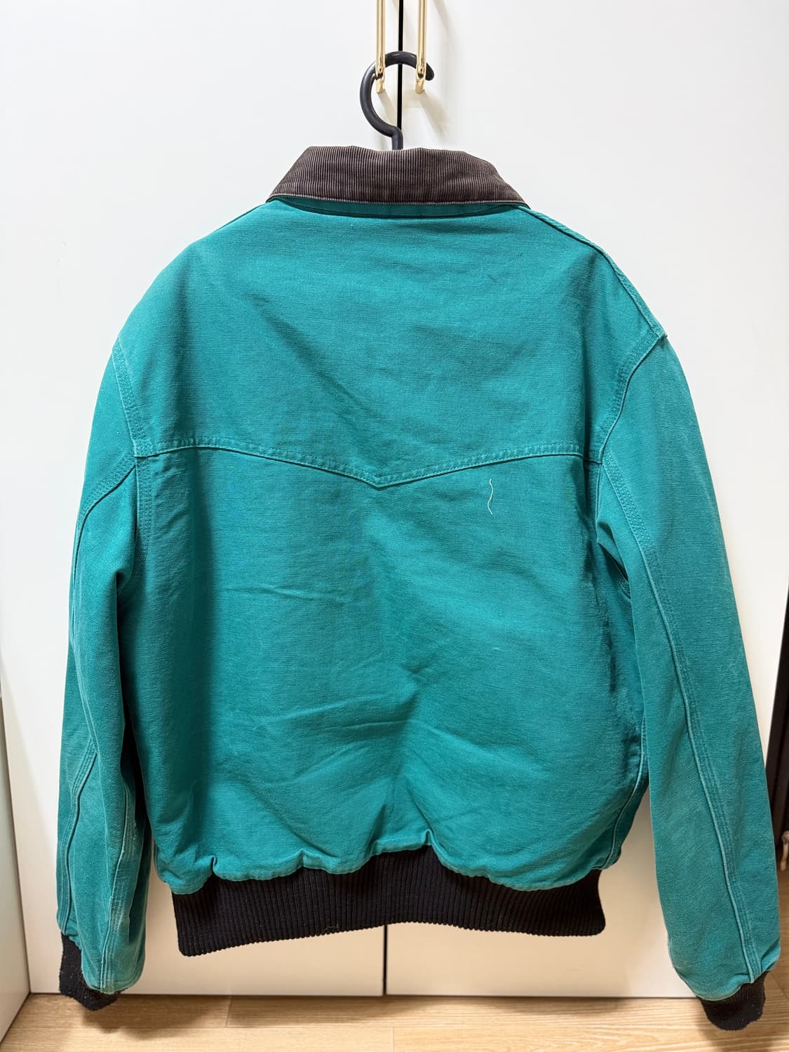 칼하트 자동차 자수 그린색 데님 자켓 상품이미지3