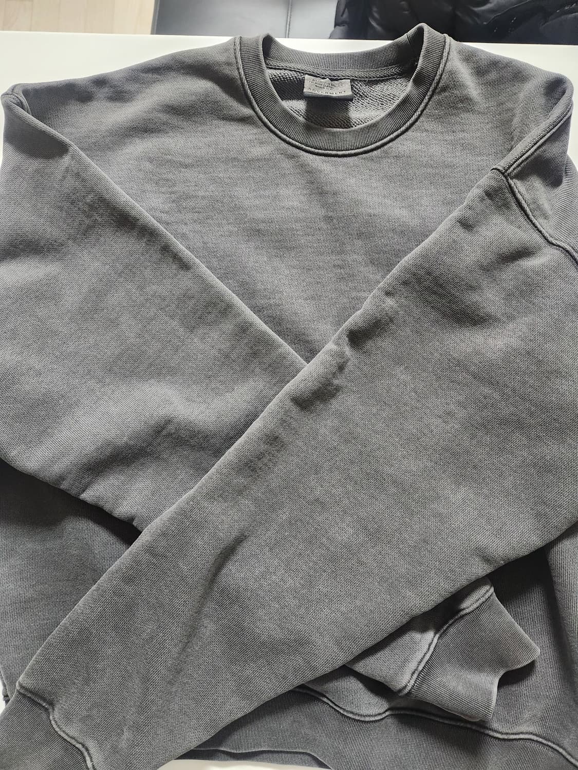 소버먼트 크롭 맨투맨 XL 상품이미지3