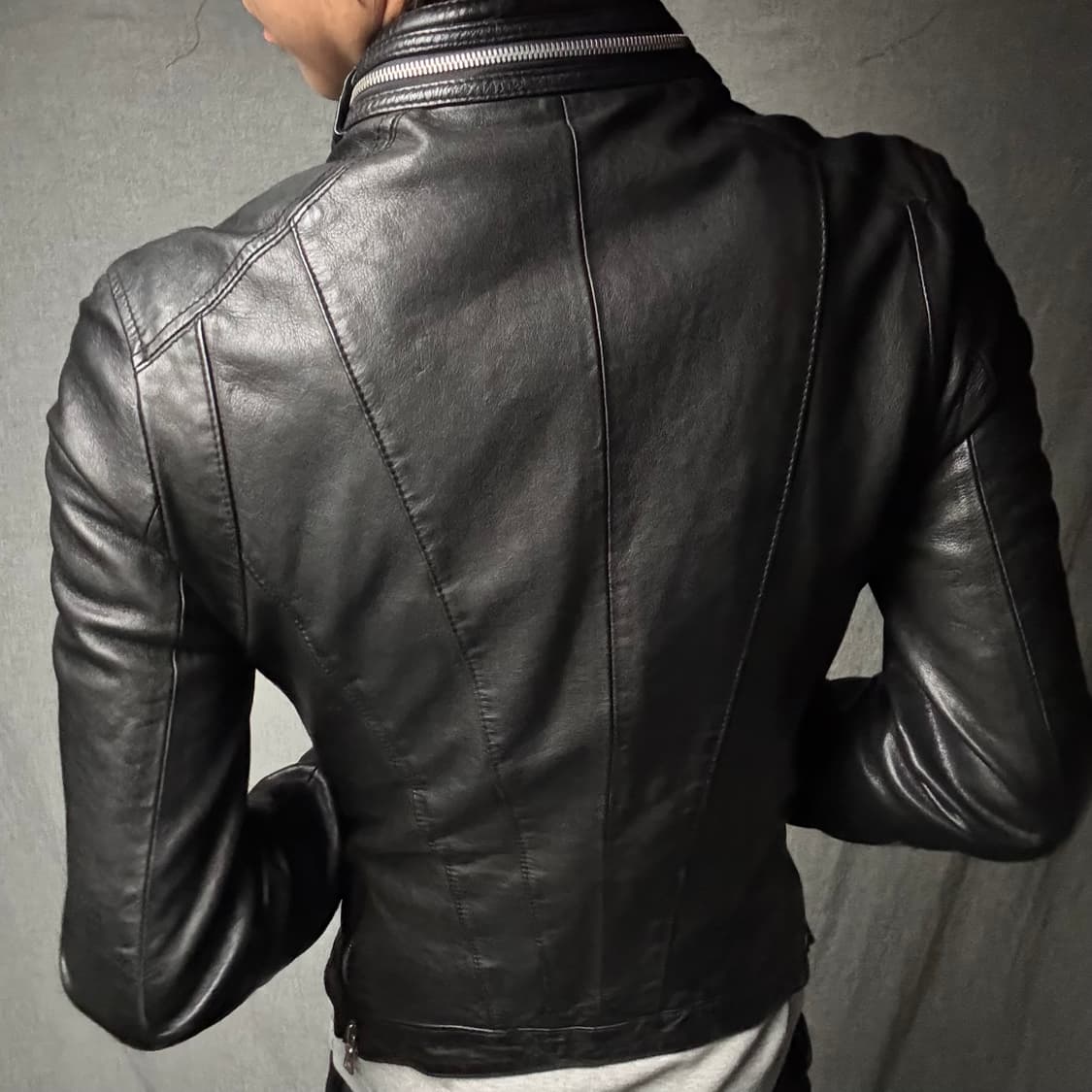ltaly lamb skin leather jacket 상품이미지7
