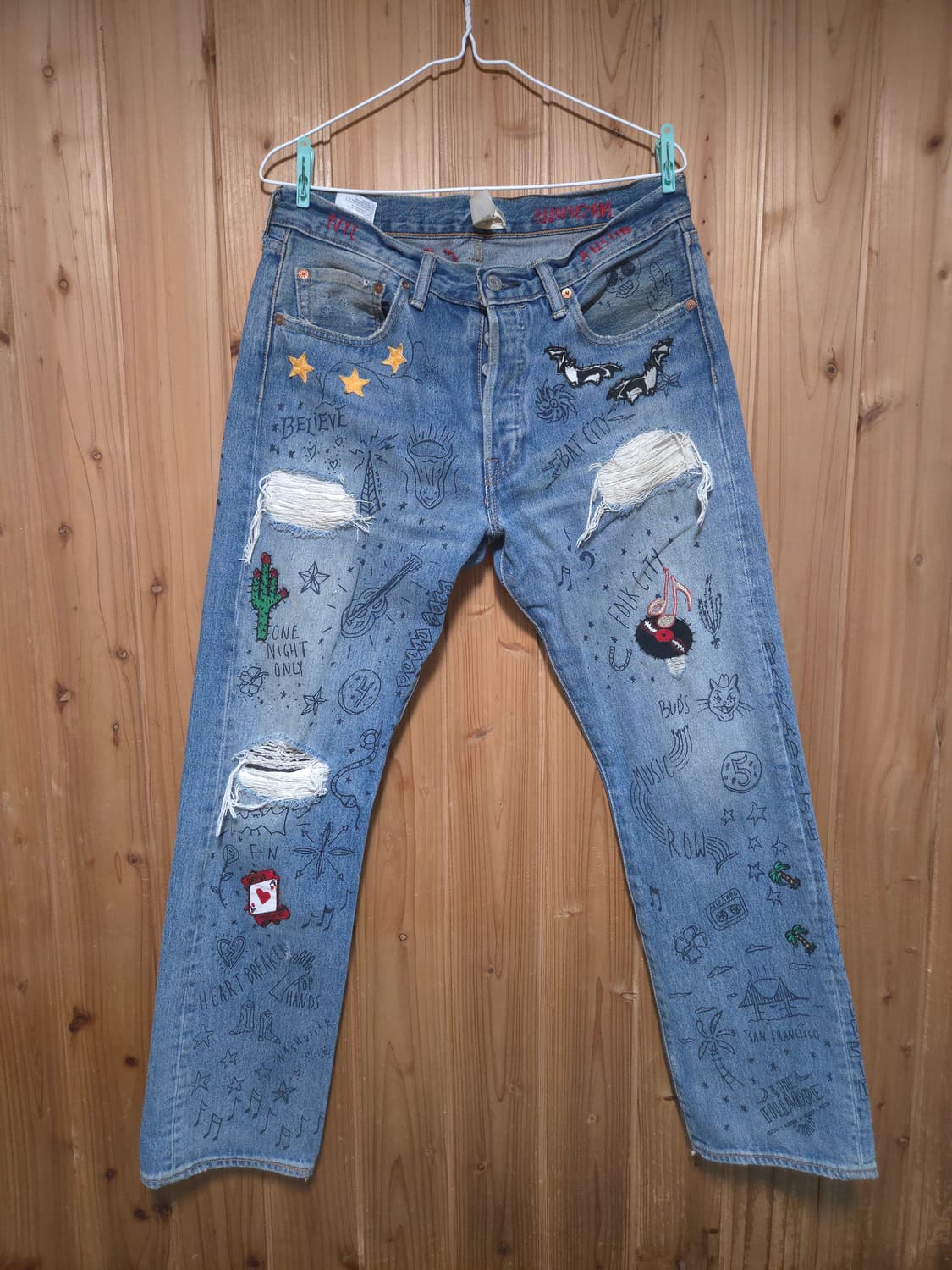 리바이스 <501 데이> 캡슐 컬렉션 한정판 32x30 유일매물 상품이미지1