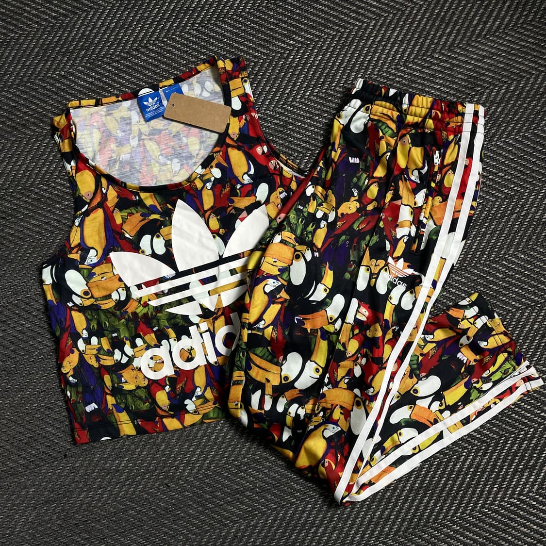 아디다스 오리지날 투카나리오 팬츠&트랙 탑 세트o 4805 상품이미지1