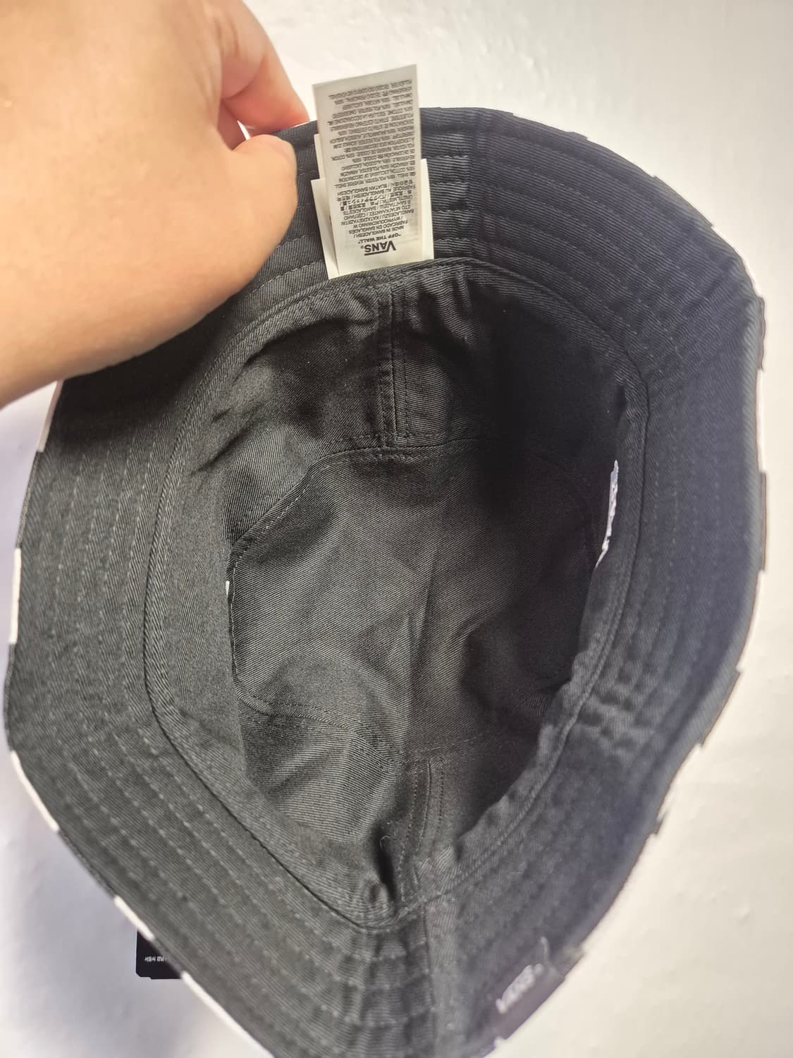 *무료배송* 반스 체커보드 버킷햇 S사이즈  (새상품) 상품이미지3