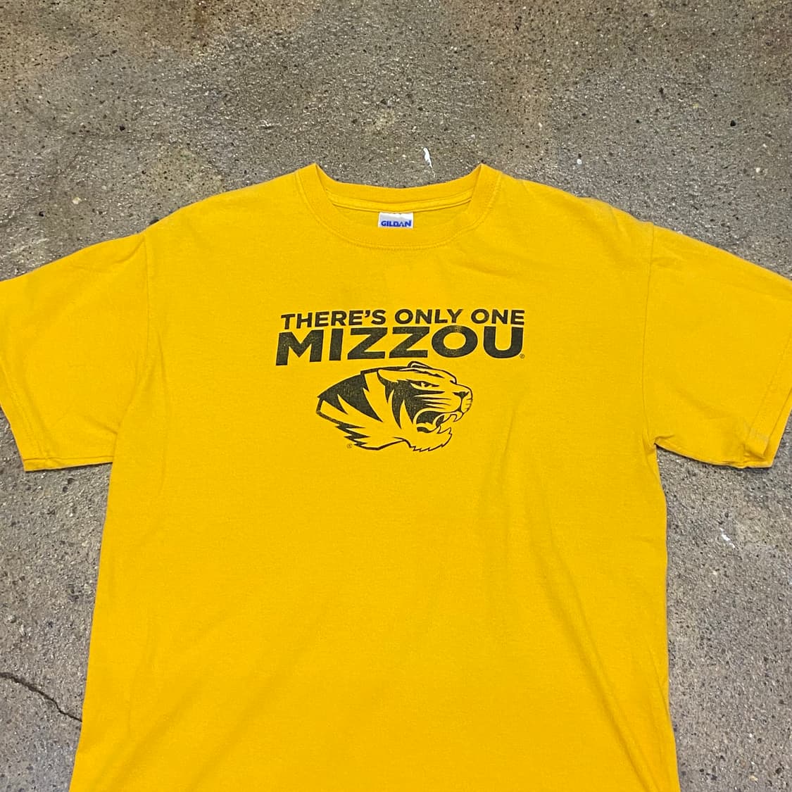 미국 빈티지 미주리 MIZZOU 타이거 프린팅 반팔티 상품이미지2