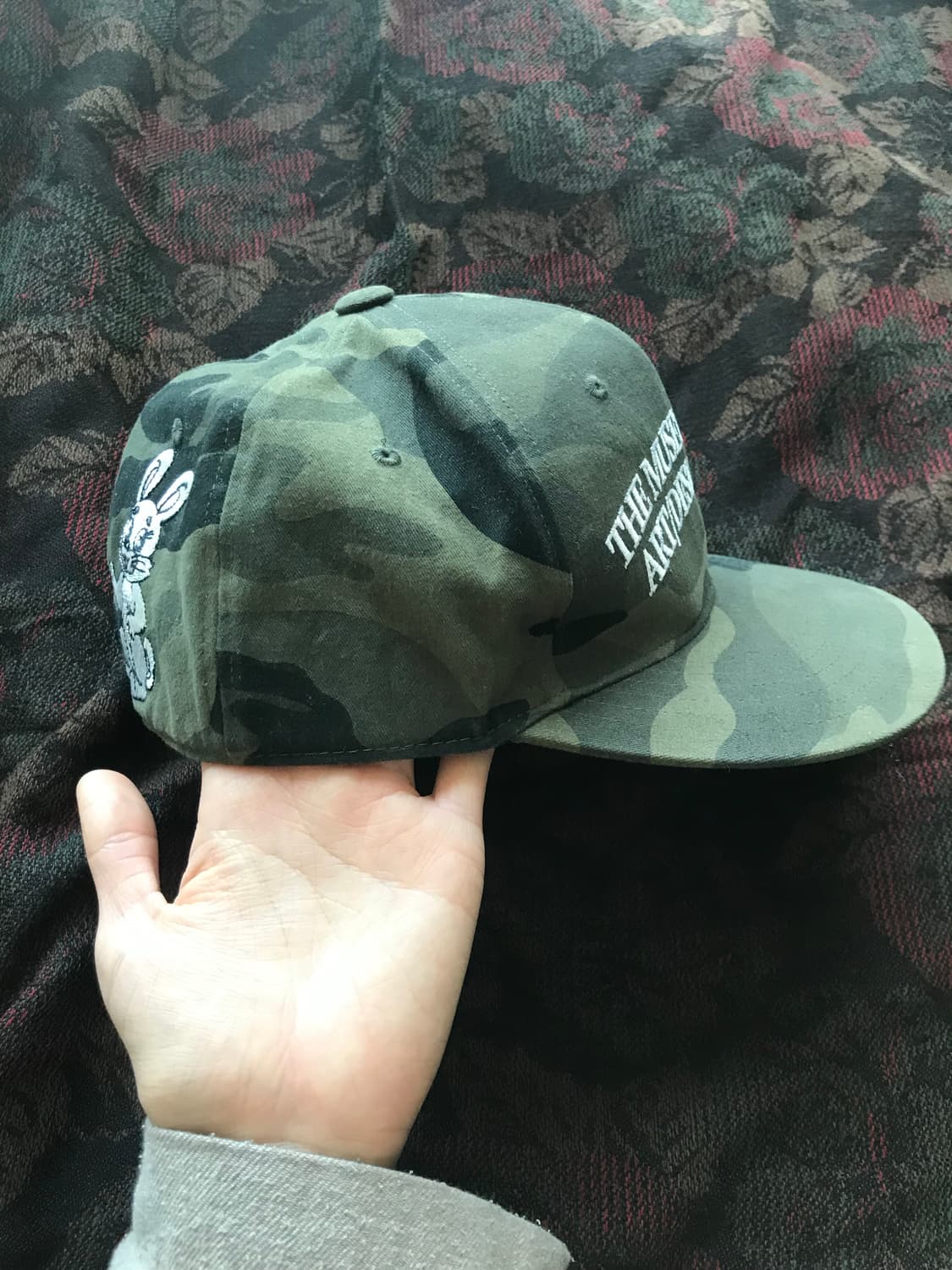 🐇🎈더뮤지엄비지터 RABBIT EMBROIDERY CAP 상품이미지4