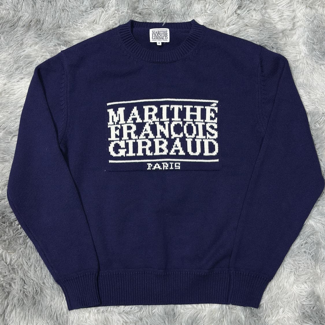 마리떼프랑소와저버 네이비 니트 m 상품이미지1