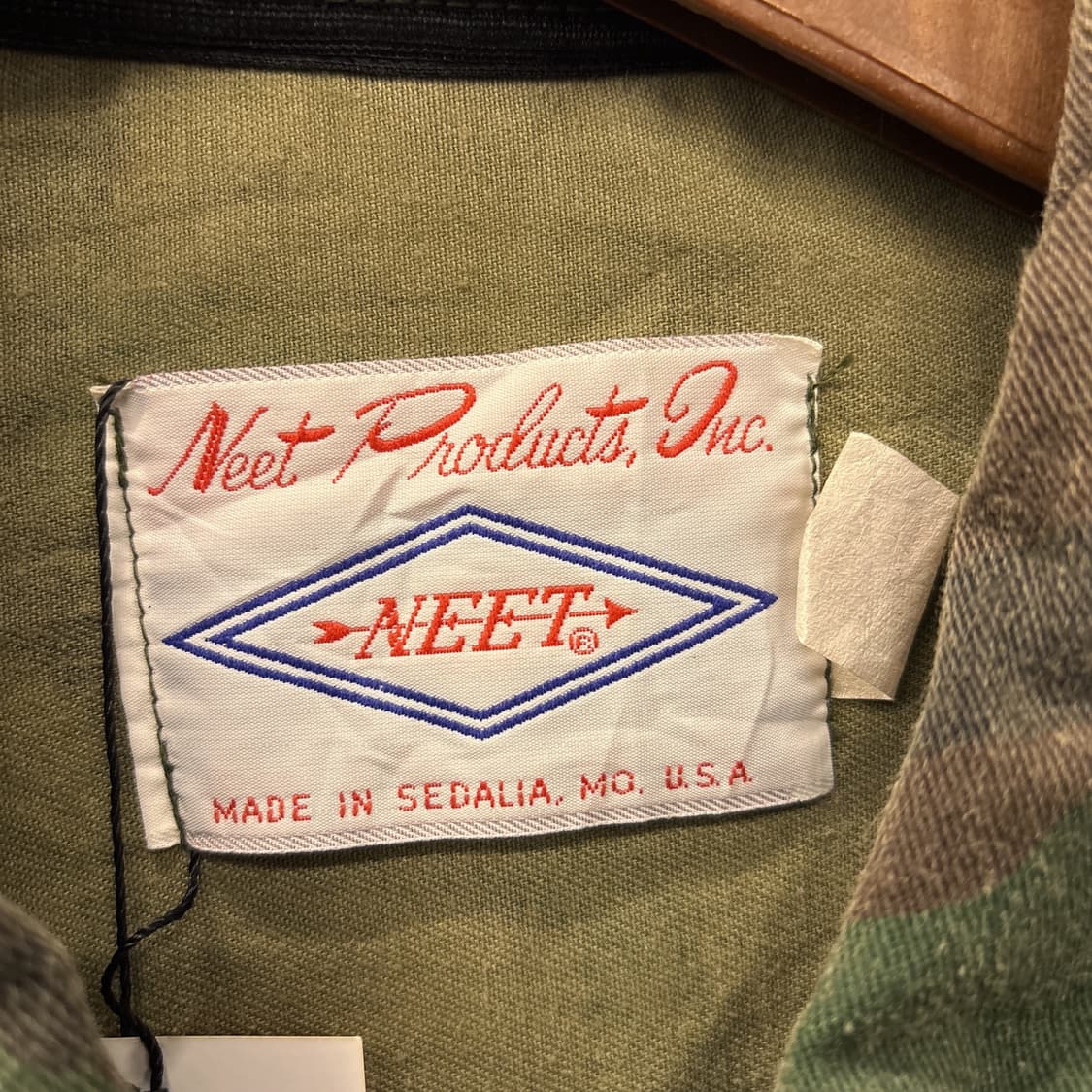 80s Neet.Inc 우드랜드 카모 아웃도어 헌팅자켓 N1138 상품이미지7