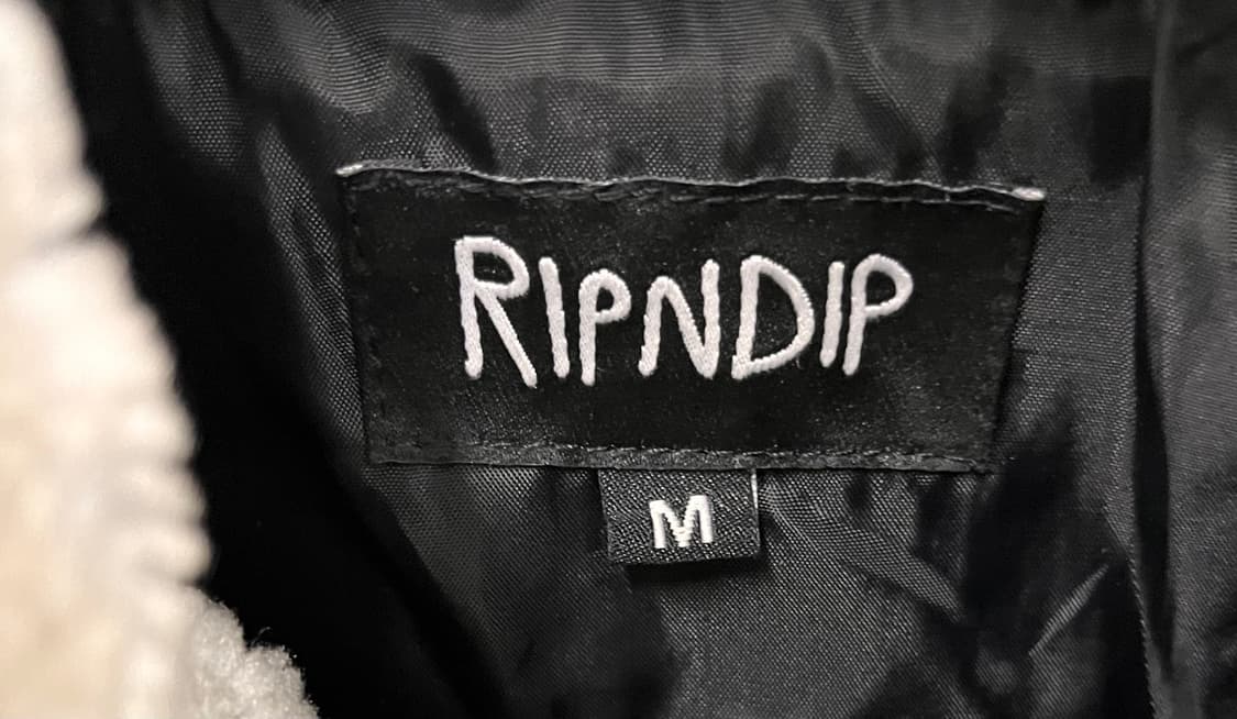립앤딥 RIPNDIP 플리스 자켓 M 상품이미지3