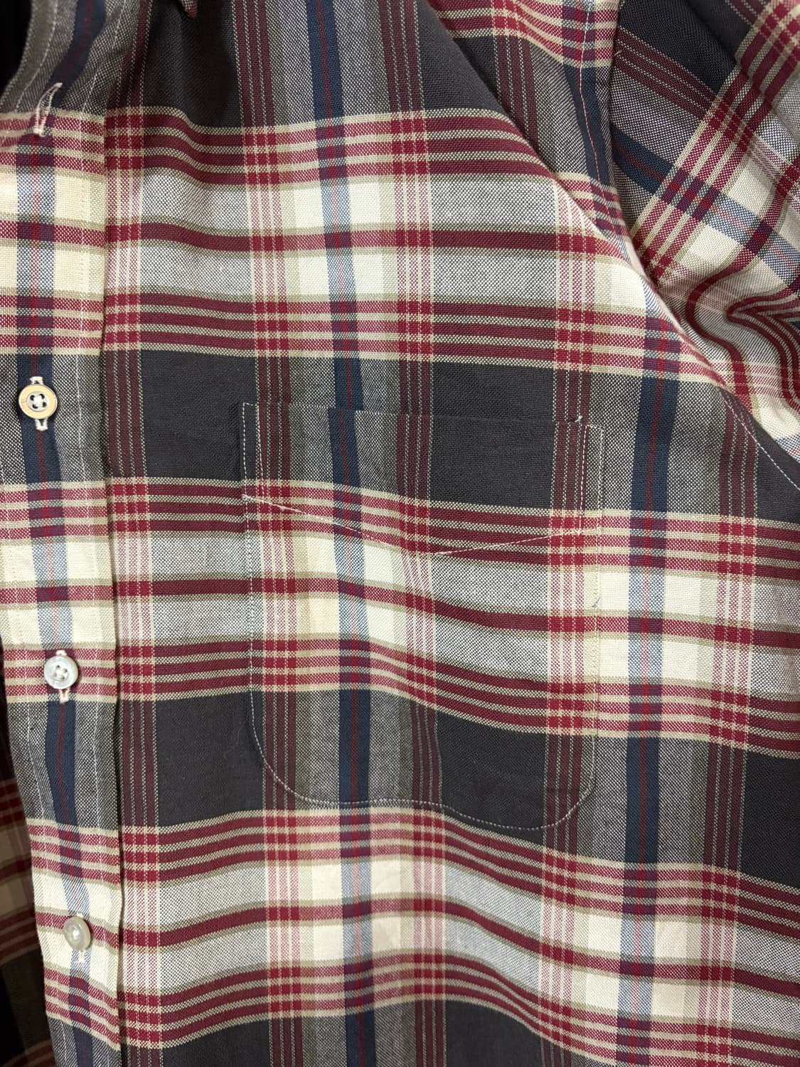 80‘s LL Bean  Check B.D Shirt.  상품이미지8