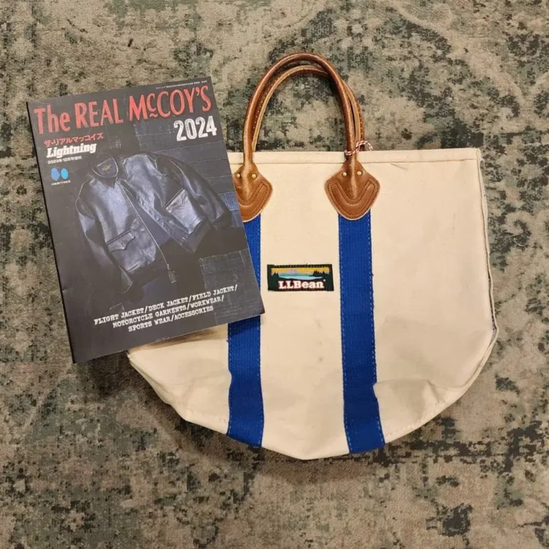 90s 엘엘빈 토트백 상품이미지2