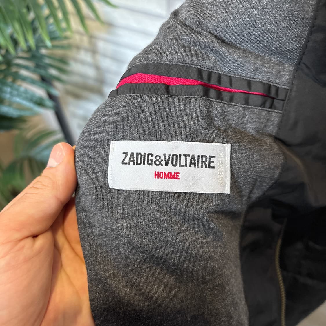 Zadig&Voltaire 퀼팅 바이커 자켓 사선지퍼 스냅 디테일 블랙 상품이미지7