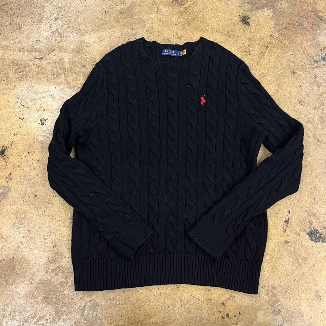 폴로 랄프로렌 블랙 니트 상품이미지2