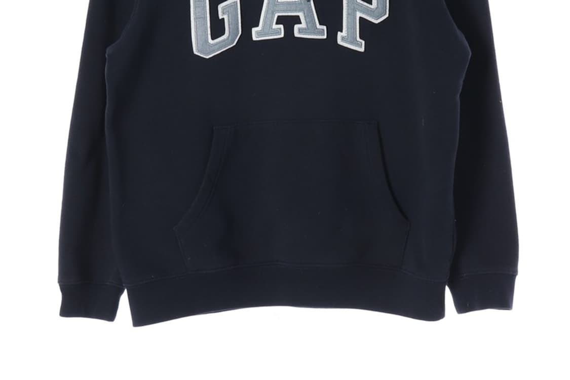 GAP 오리지널 빅로고 아치형 후드티 네이비 M 상품이미지4