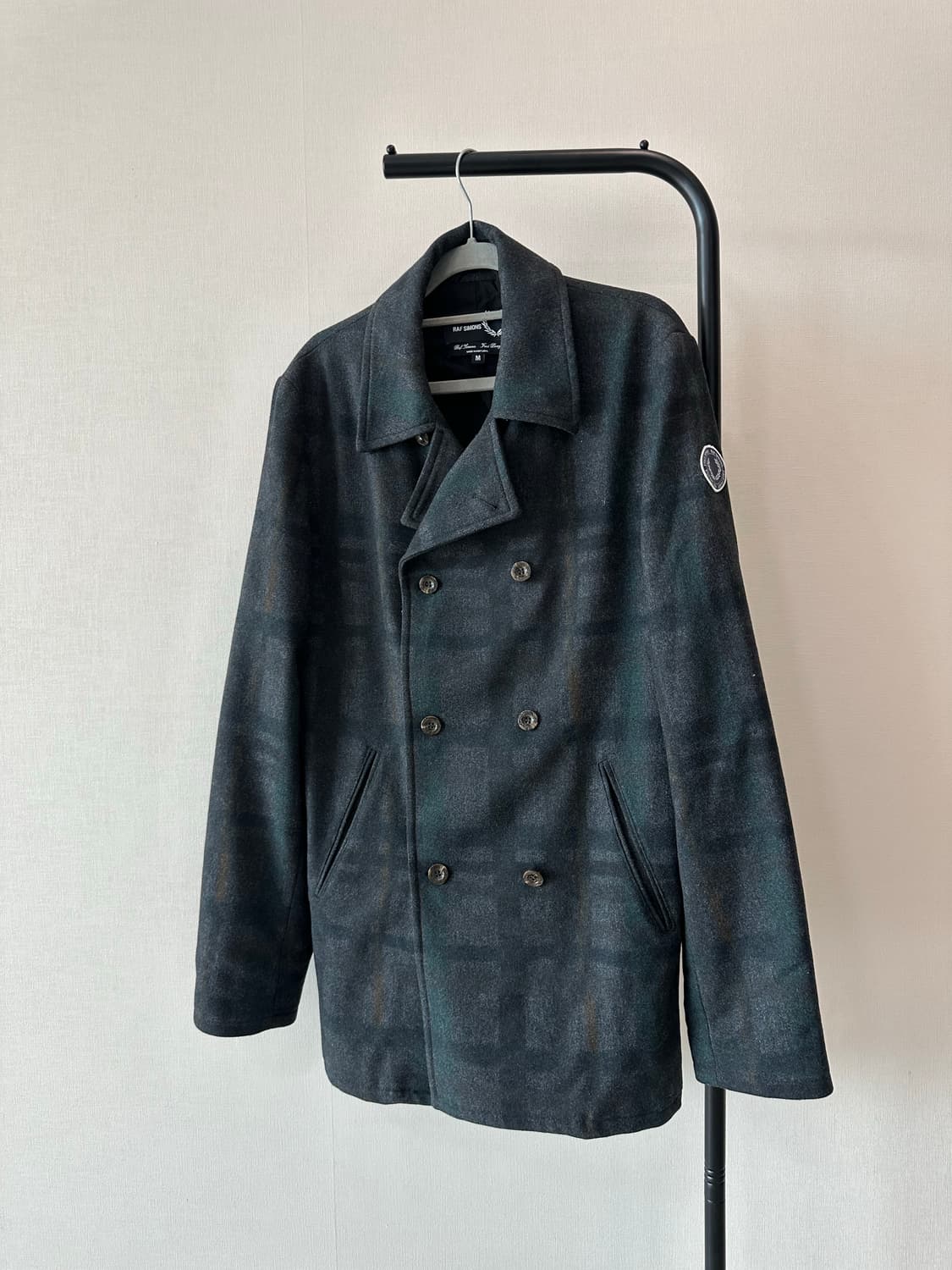 라프시몬스&프레드 페리 타탄 피코트 상품이미지1