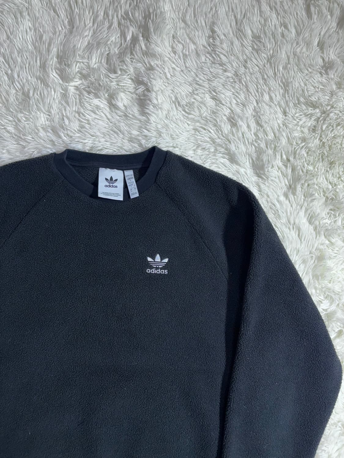 아디다스 빅로고 플리스 맨투맨  상품이미지8