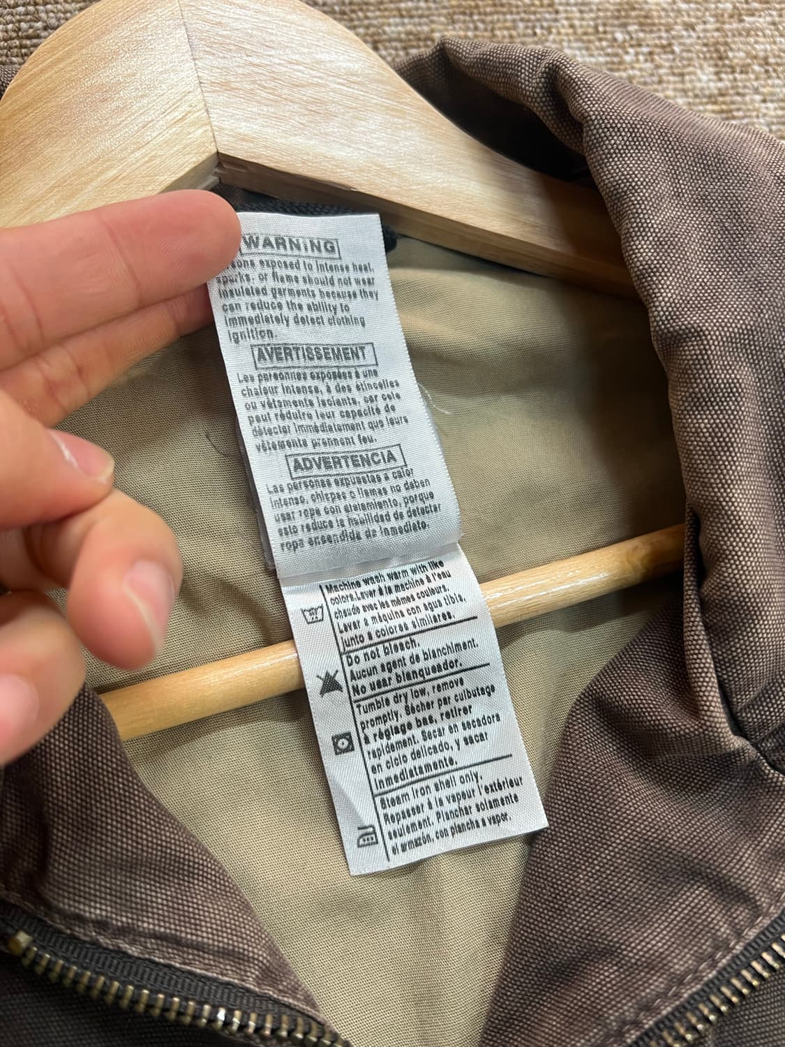 칼하트 j169 디트로이트 워크자켓 2XL 상품이미지6