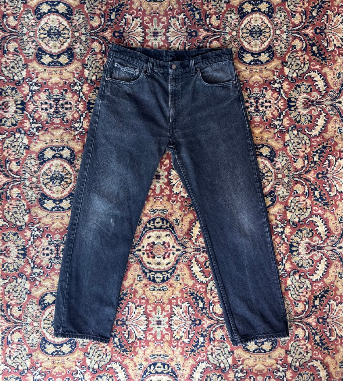 90s 빈티지 505 블랙 진 데님 36(34~35) 655 상품이미지1