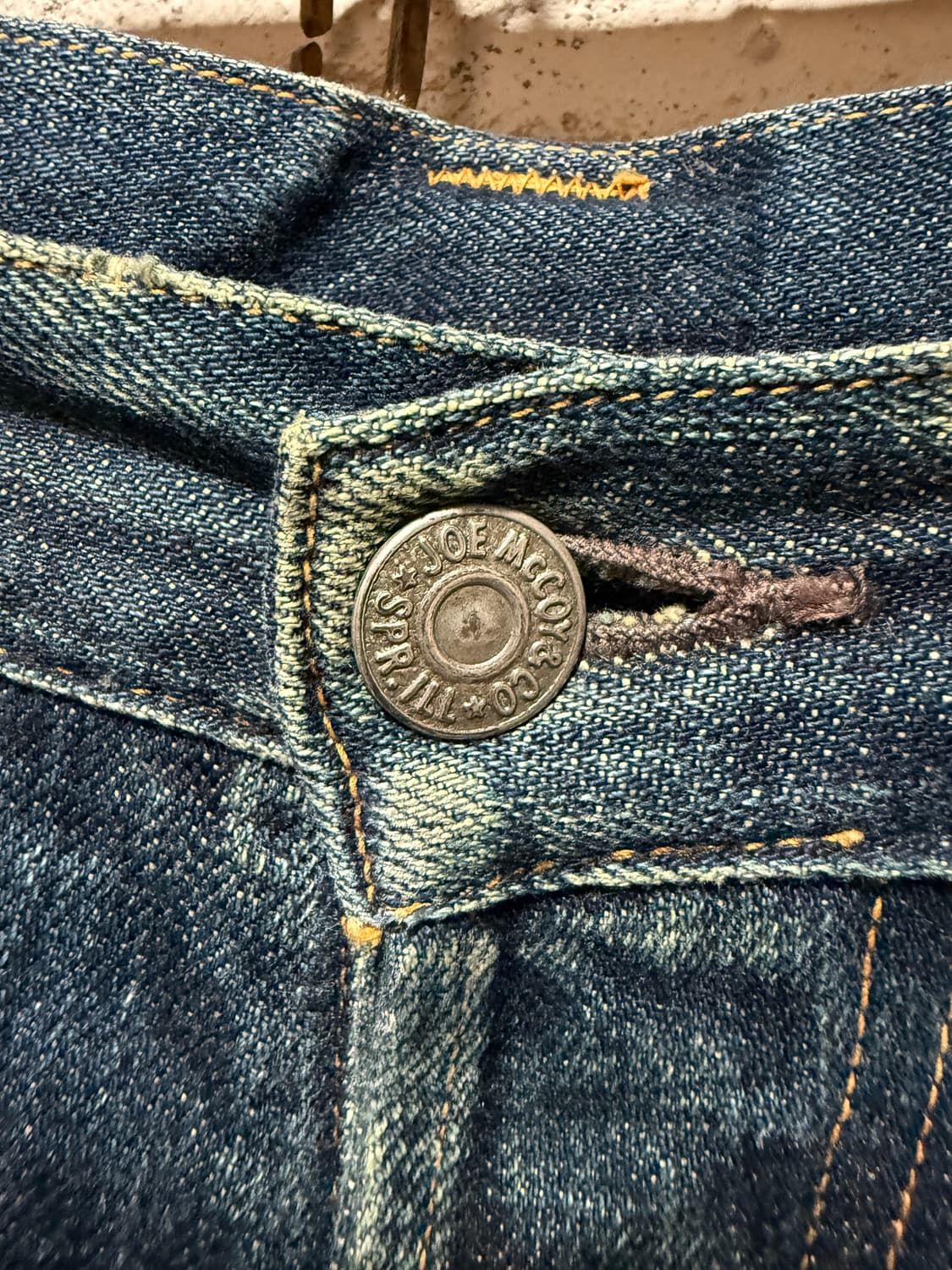 조맥코이 Joe Mccoy Lot.900s 와이드 스트레이트핏 셀비지 데 상품이미지7