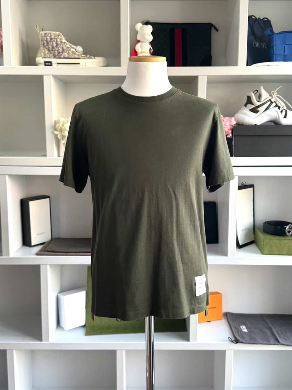 톰브라운 삼선 반팔 티셔츠 상품이미지1