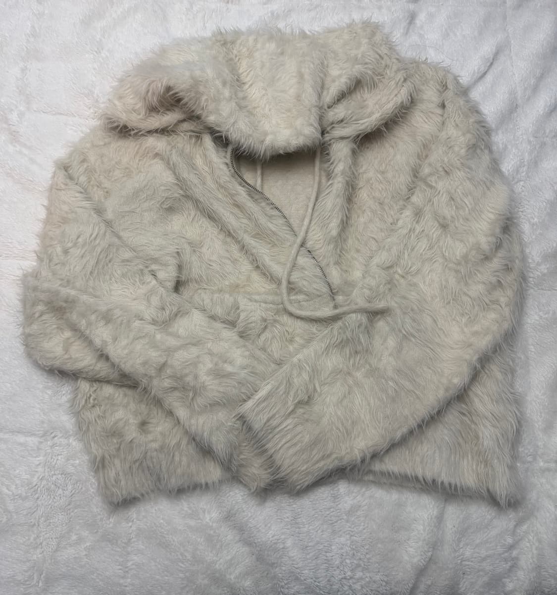 더미스테리어스호텔 퍼 후드집업 상품이미지4