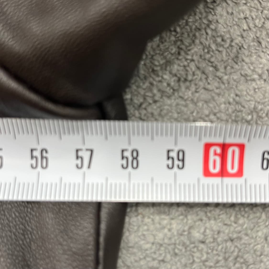 100 베이직하우스 양가죽 브라운 레더 자켓 상품이미지8