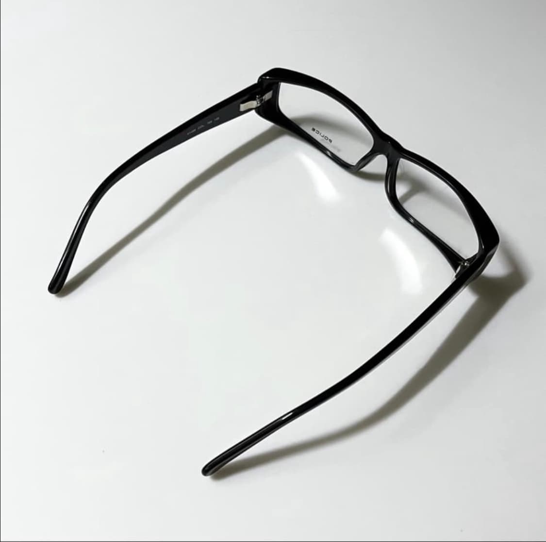 00s POLICE 아카이브 고딕 로고 뿔테 안경 상품이미지4