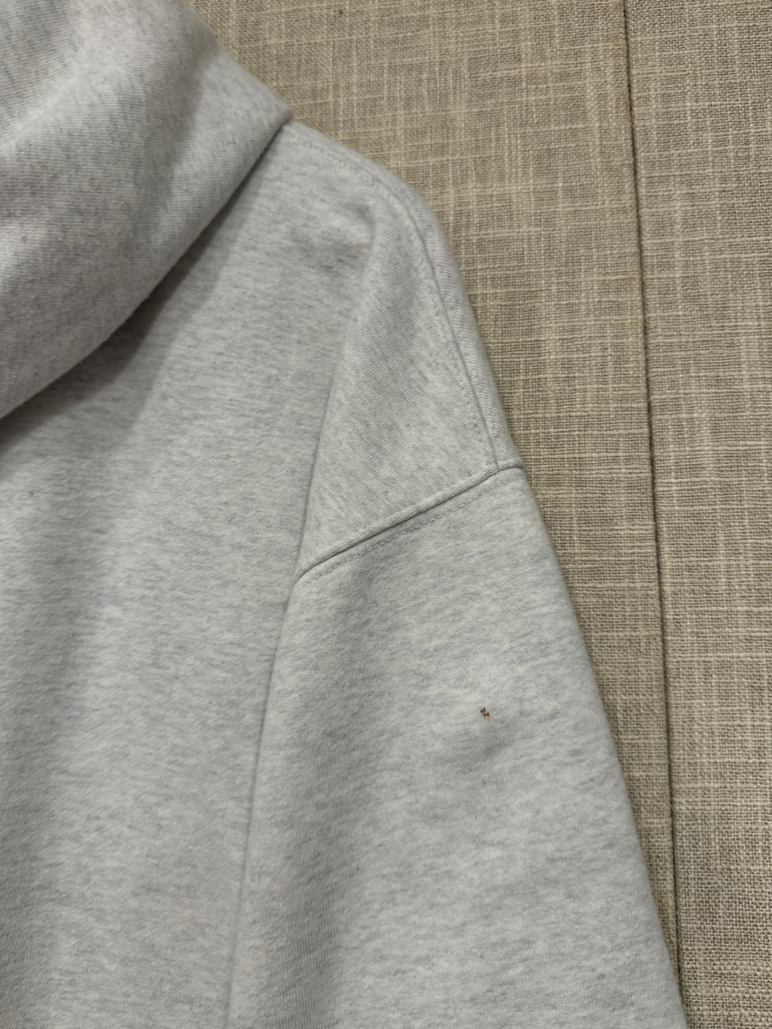 Lee 빅 트위치 로고 후드티 M 멜란지그레이 상품이미지8