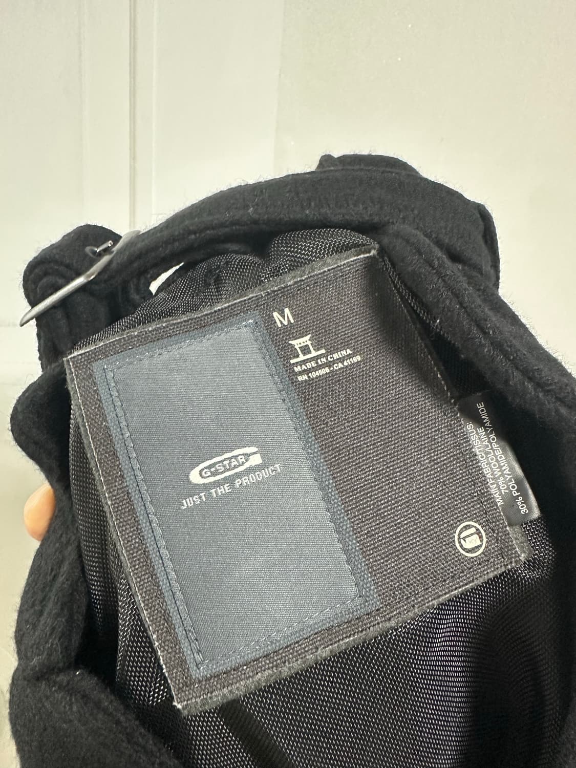 지스타로우 하이넥 코트 상품이미지3