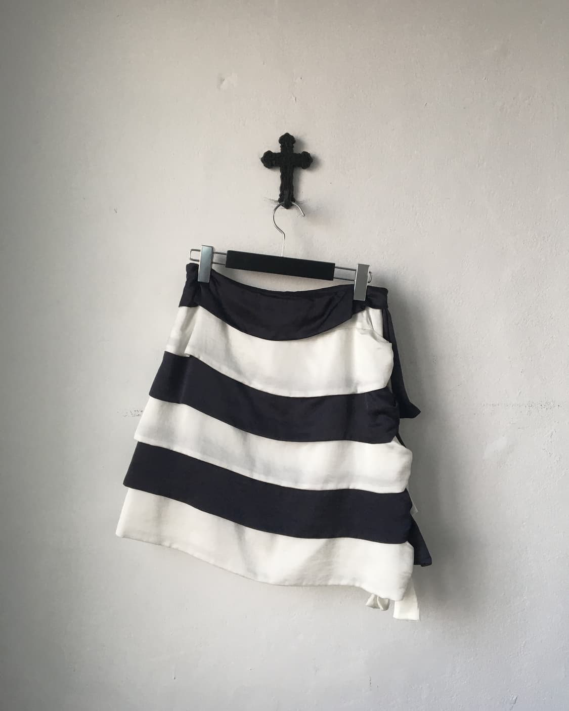 Sied tied point layer mini skirt 상품이미지3