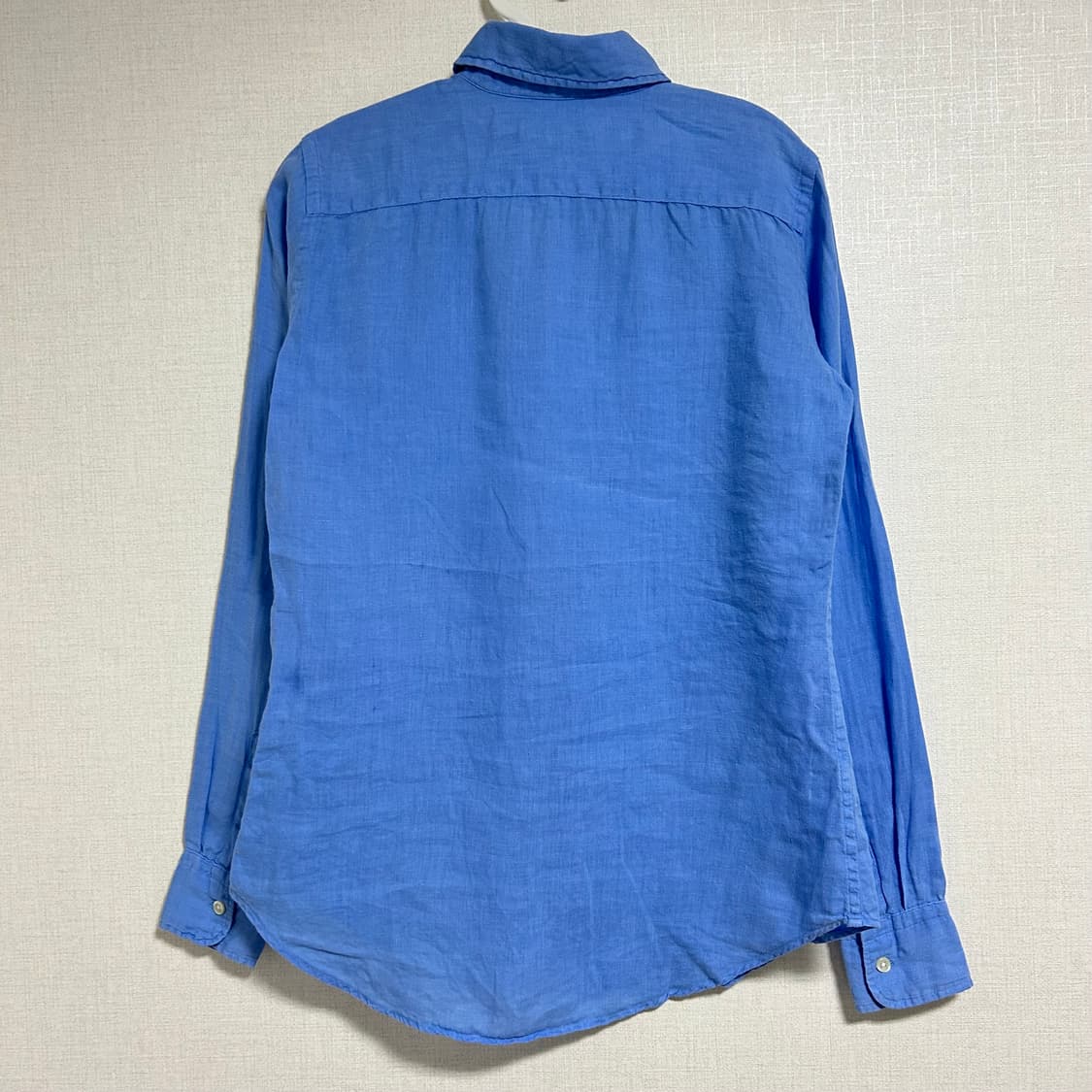 폴로 랄프로렌 신형 린넨 셔츠 스카이블루 소라 XS 상품이미지5