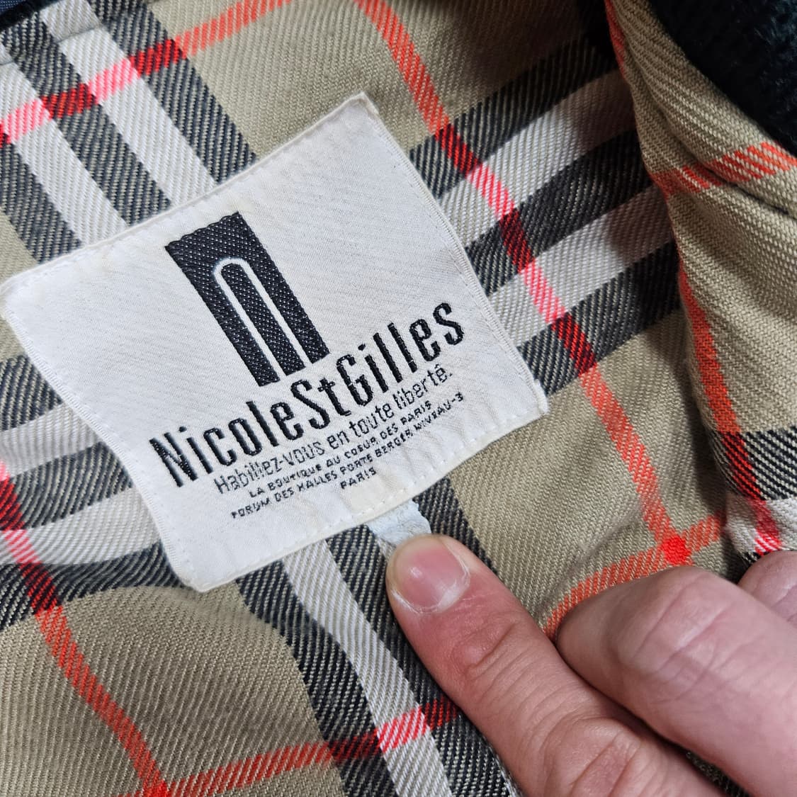 니콜생지르(Nicole st gilles)Deep green jacket 상품이미지9