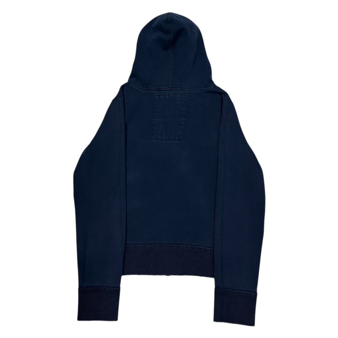 아베크롬비 빈티지 Y2K 데미지 그런지 스펠로고 기모 후드티 네이비 상품이미지3