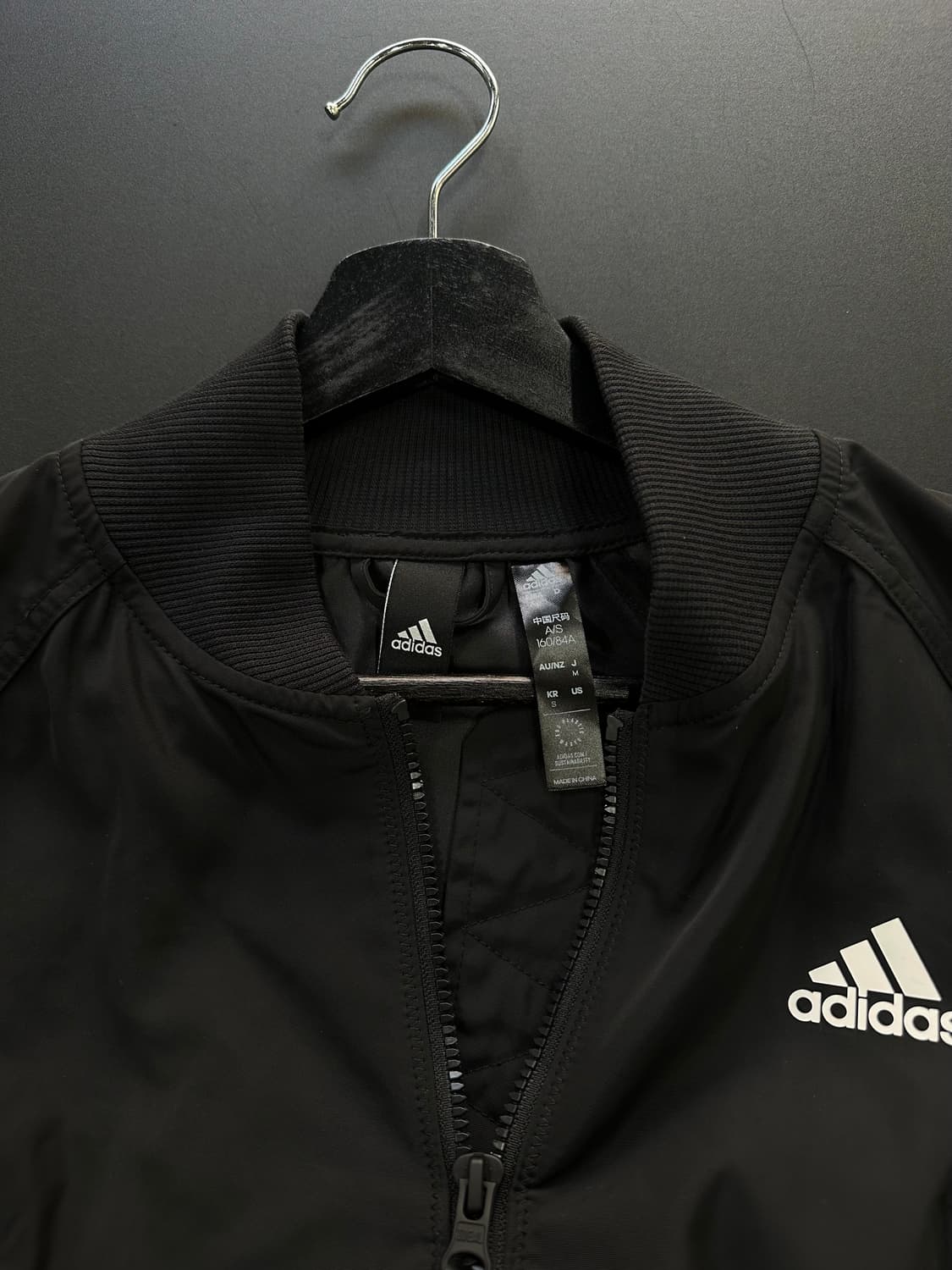 아디다스 콜렉티브 셔링 크롭 투웨이 블루종자켓 상품이미지7