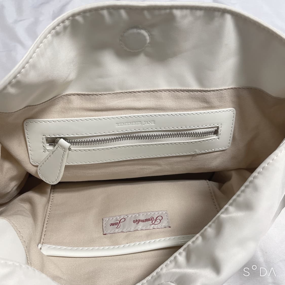 REMEMBER JANE 리멤버제인 벌룬백 아이보리 상품이미지8