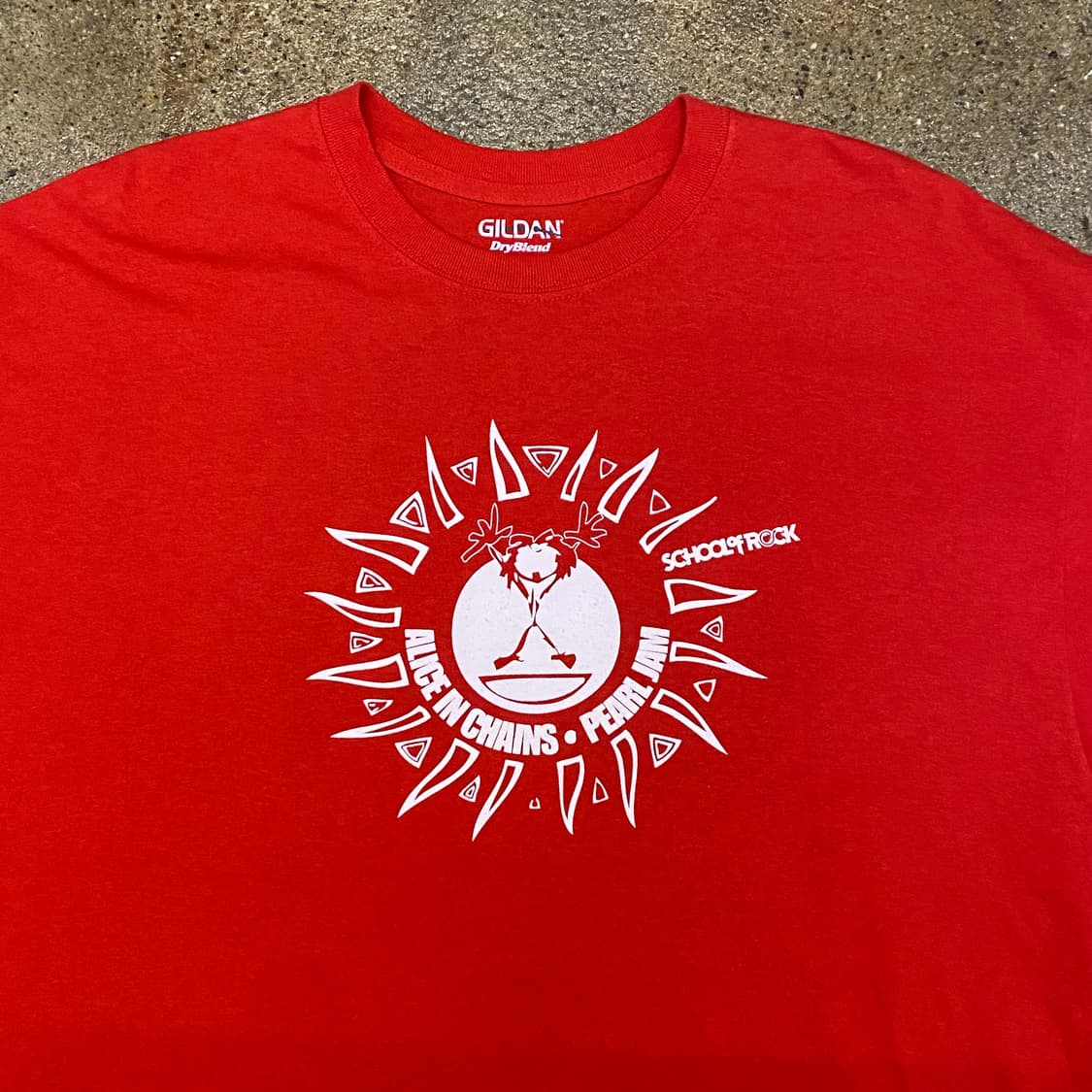 미국 빈티지 스쿨오브락 굿즈 티셔츠 락티셔츠 반팔티 상품이미지2