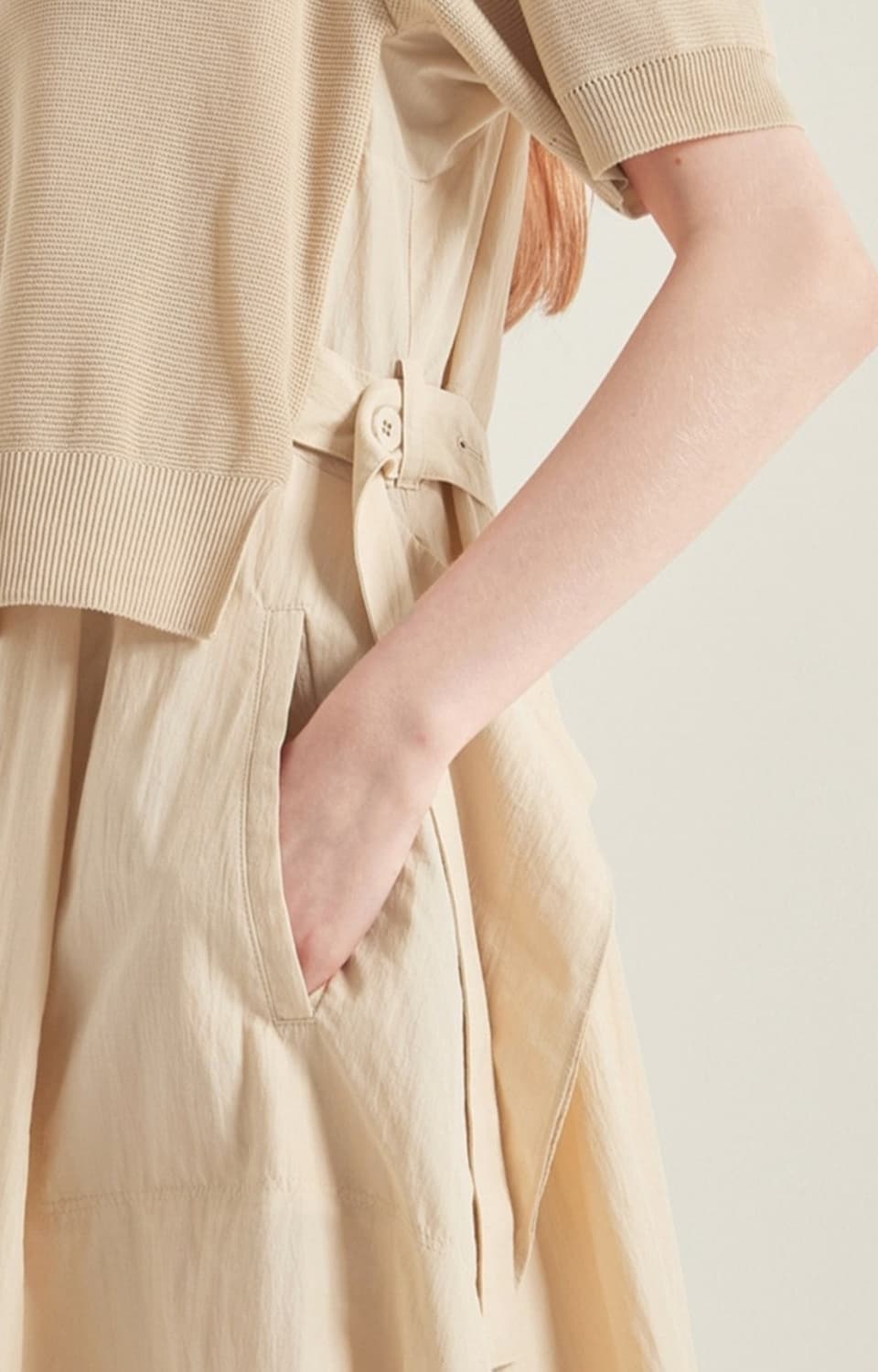 SJSJ 니트블록 원피스 44사이즈 상품이미지8