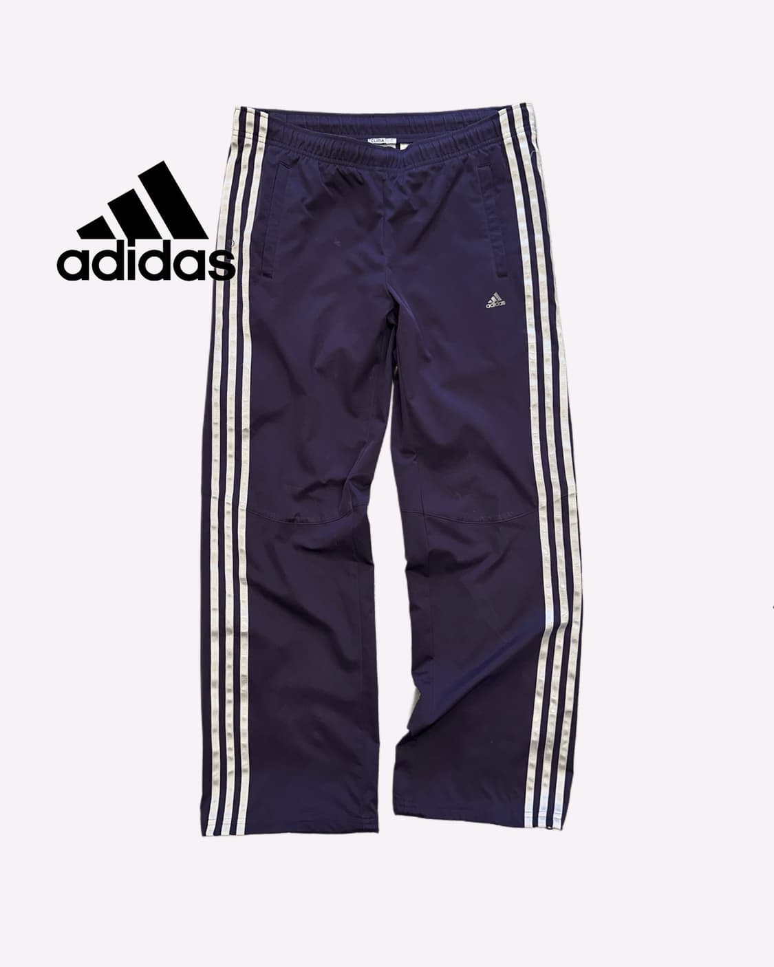 ADIDAS purple silver trainning pants 상품이미지1