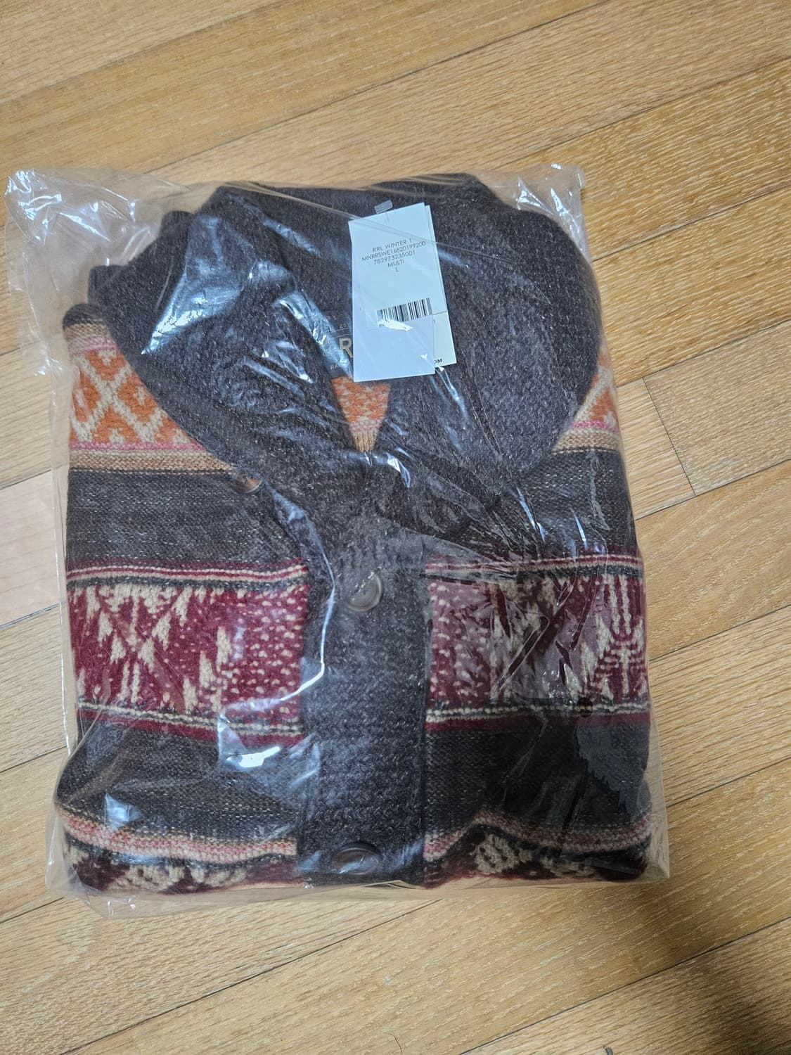 rrl 울블랜드 숄카라가디건 상품이미지1