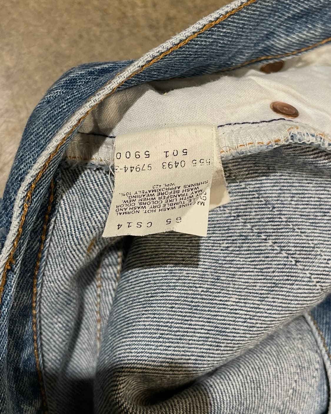 90's Levi's 501 데님 팬츠 (B5198) 상품이미지10