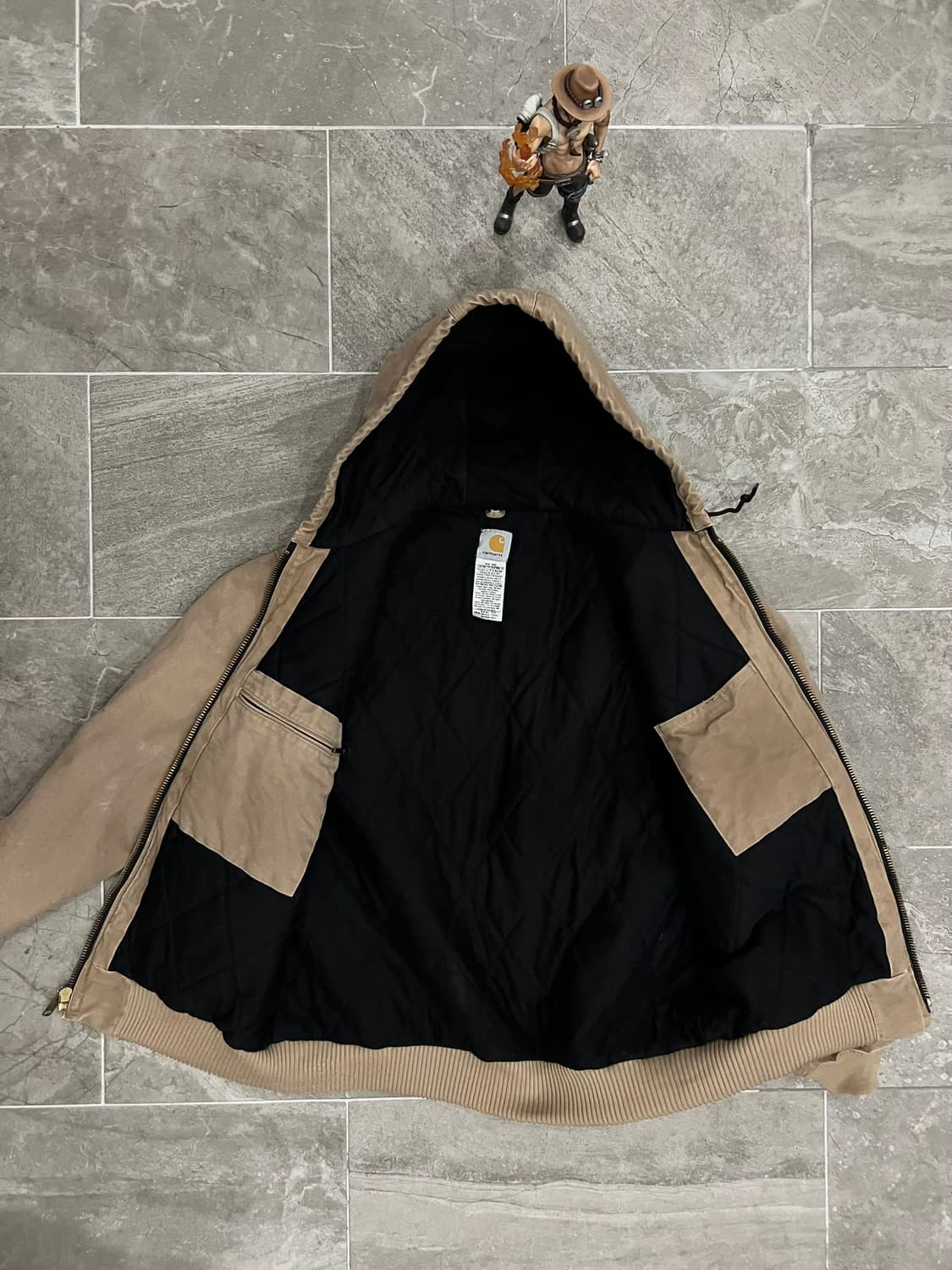 (XL) 칼하트 덕 액티브 후드자켓 J130 DKB 다크브라운 상품이미지3