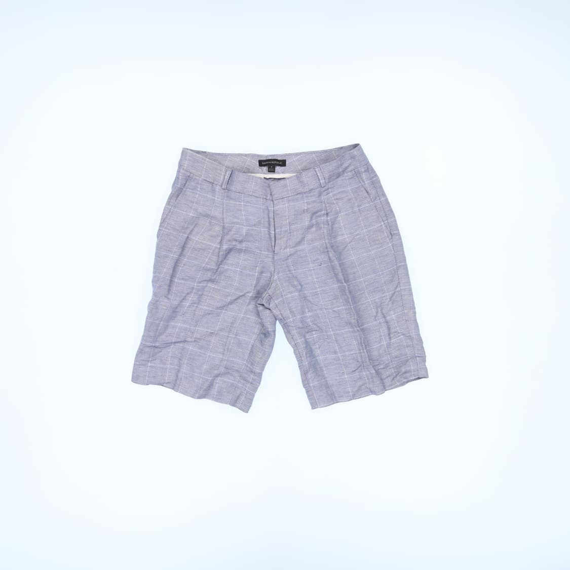 4 바나나리퍼블릭 체크 반바지슬랙스 0316H1 상품이미지1