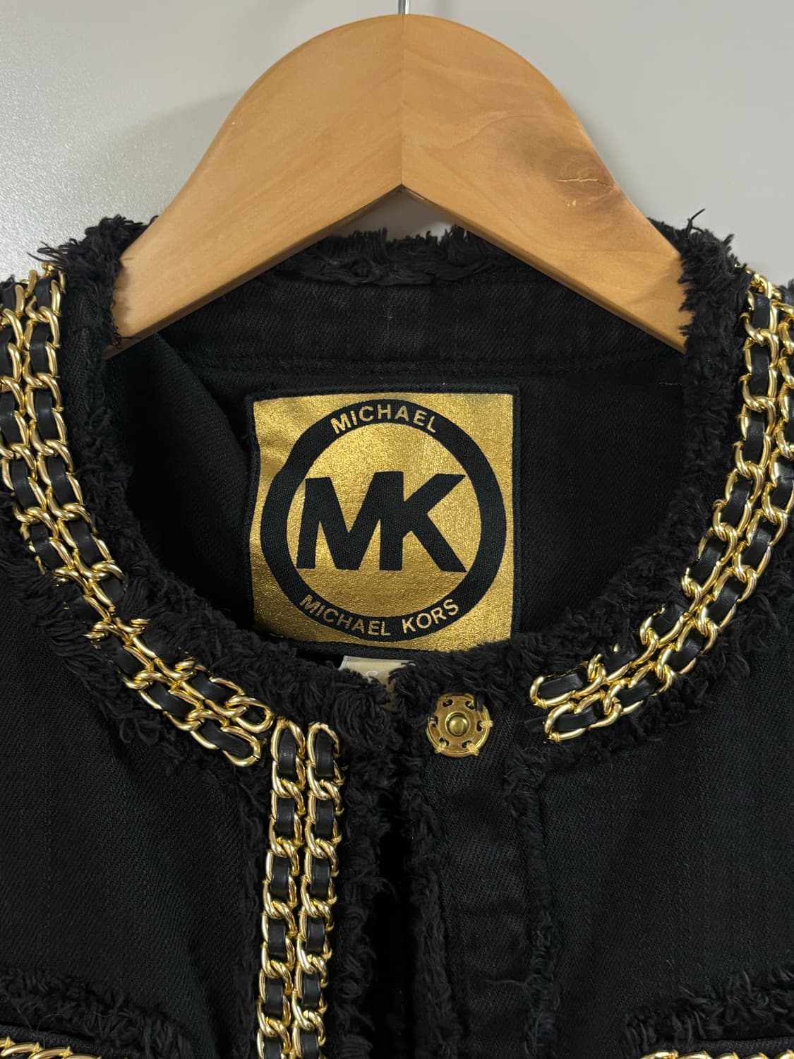 마이클 코어스 금장 데님 트위드 상품이미지2