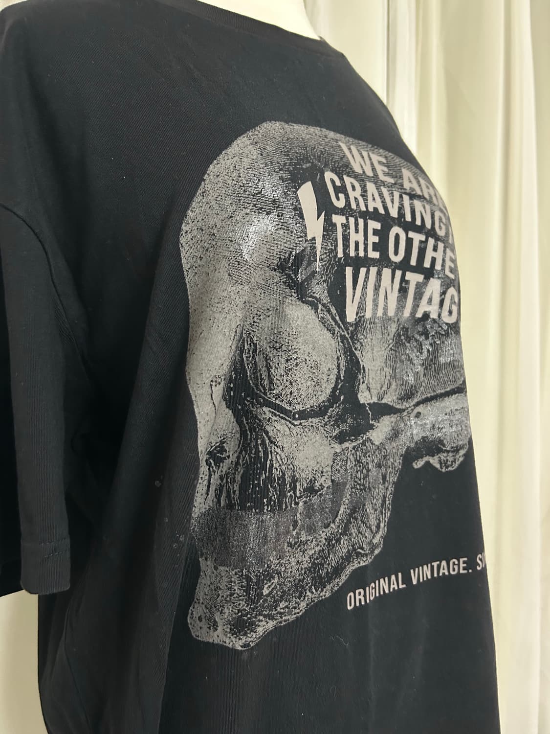 Buckaroo 버카루 오버핏 스컬프린팅 반팔티  상품이미지2