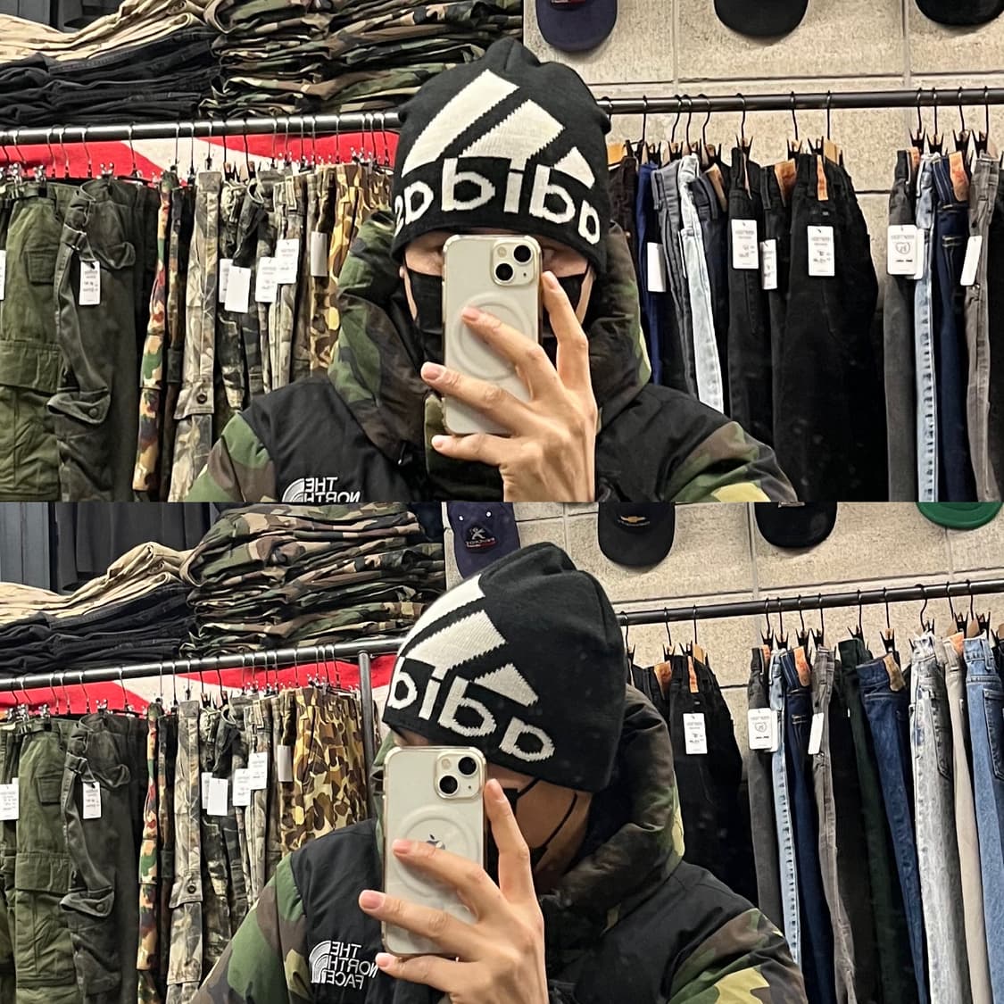 아디다스 빅 로고 비니 상품이미지4